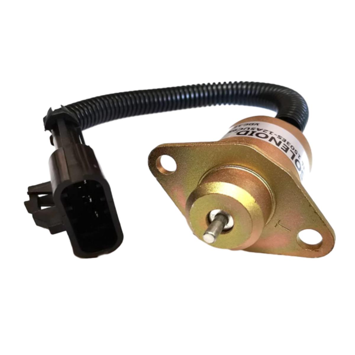 12V Stop Solenoid 1503ES-12A5UC9S SA-4561-T For Kubota V1505 R90 R-25-15230-01 251523001