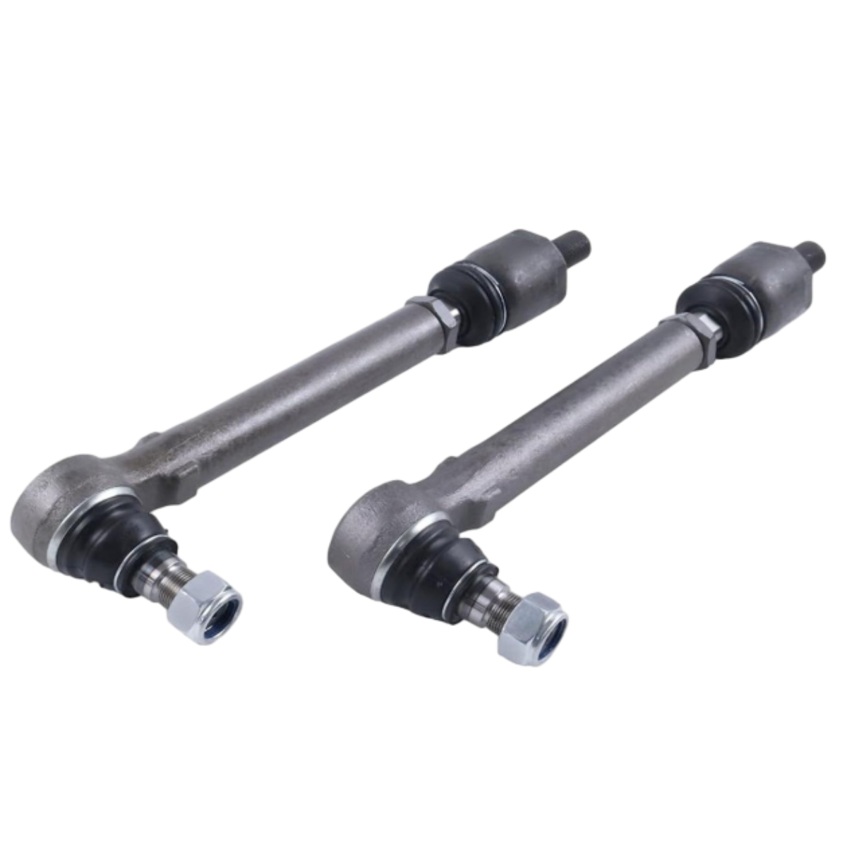 2PCS Tie Rod Group 1284128 128-4128 Compatible with Caterpillar Backhoe Loader 416C 416D 420D 424D 426C 430D 436C