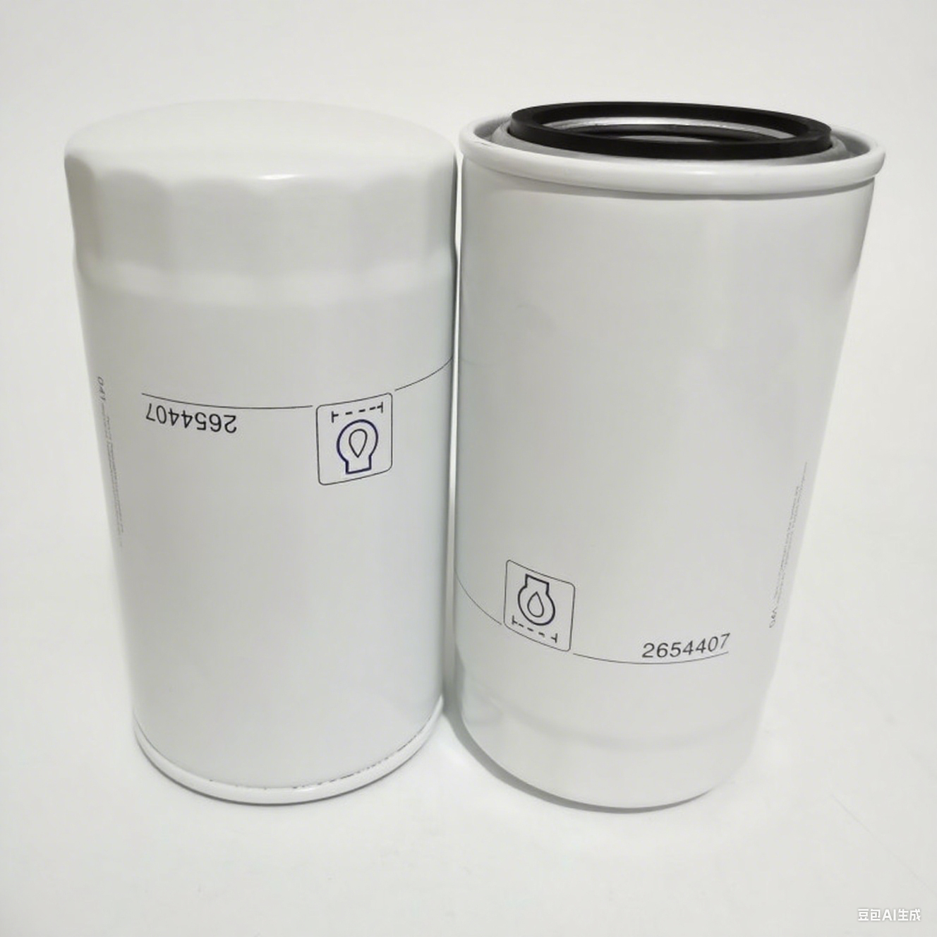 Supply 2654407 oil filter element P554407 high-efficiency generator set oil filter element