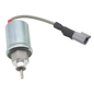 U85206452 New 12V Fuel Shut-off Solenoid Valve Compatible with Caterpillar Cat 3024 3034 216B 226B, Perkins HL403C-15 HR404C-22T 402D 403D 404C 4033 C Engines, C Engine Replacement Part 185206452 U85206451