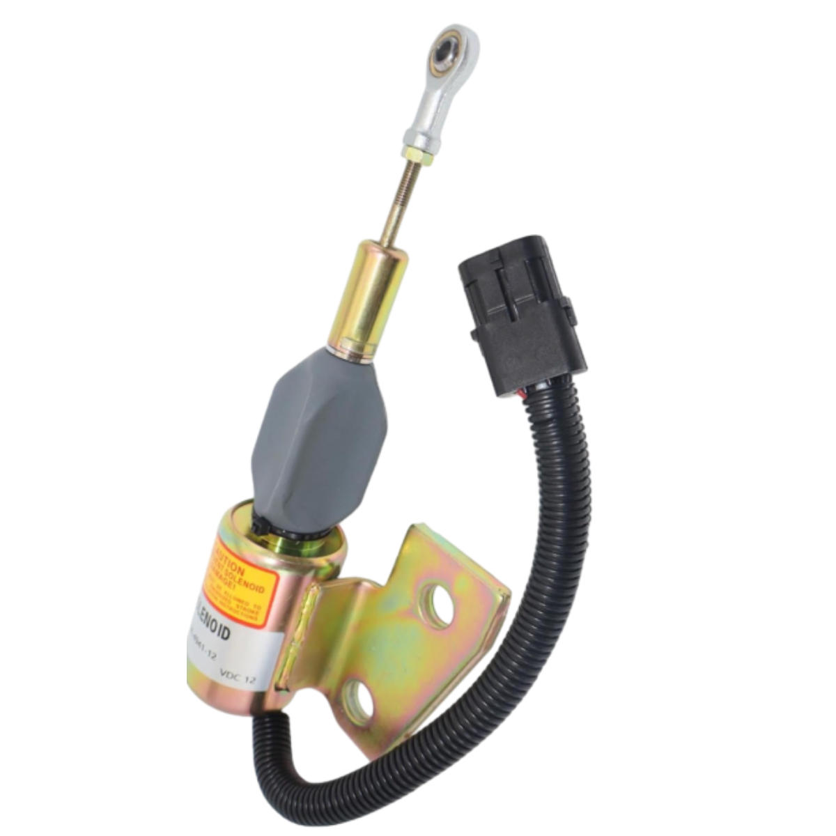 12V Fuel Shut Off Solenoid J991167 Compatible for Cummins 4BT 6BT 5.9L Engine