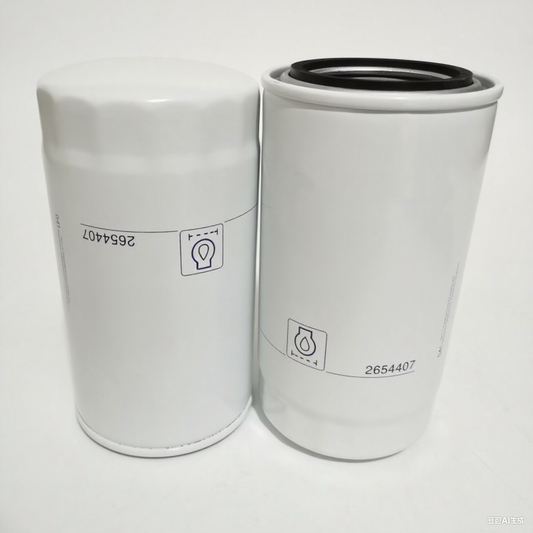 Supply 2654407 oil filter element P554407 high-efficiency generator set oil filter element
